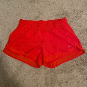 Athleta Mesh Running Shorts - Bright Red